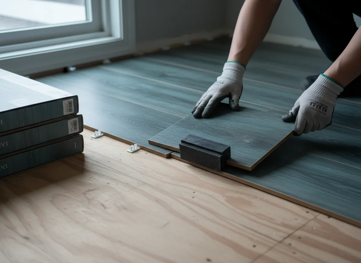 Luxury Vinyl Plank Installation company in Oakford, IN